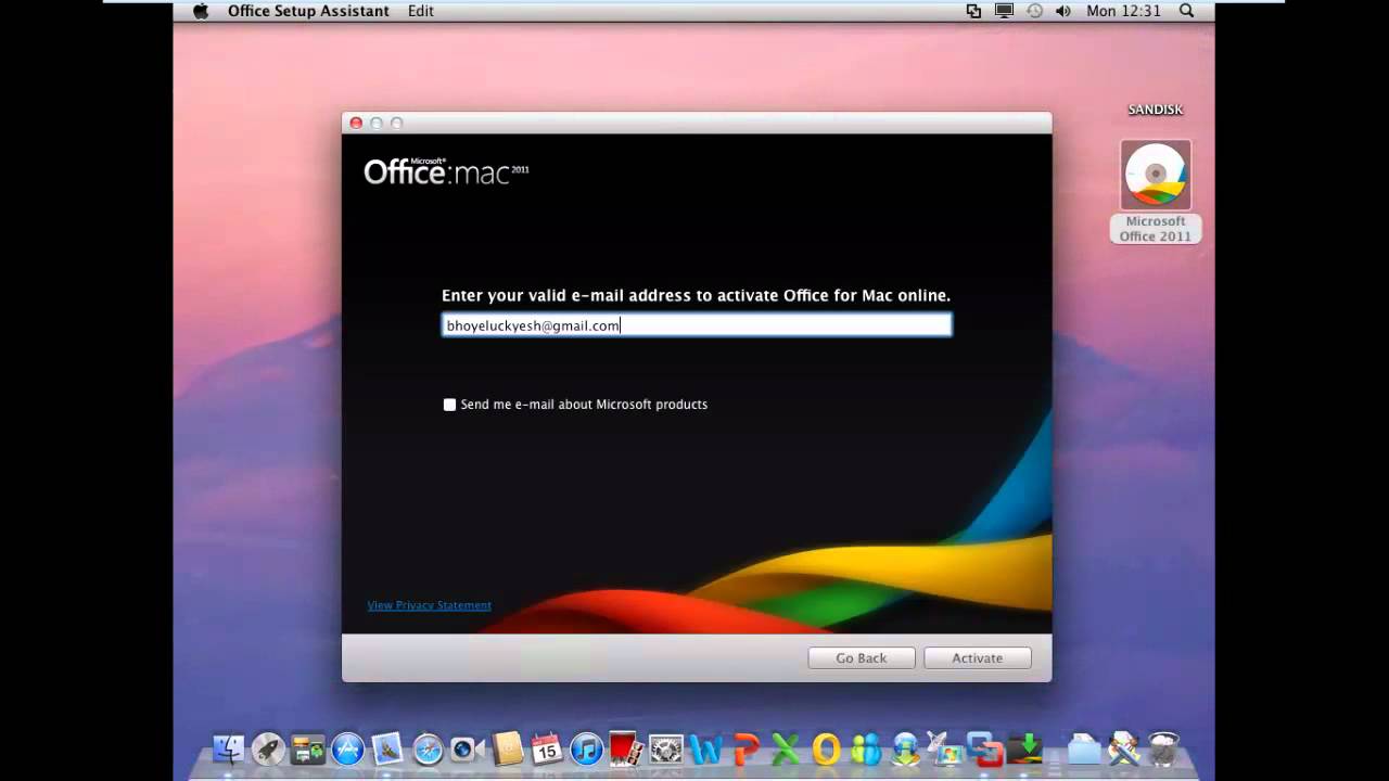 microsoft office for mac not working